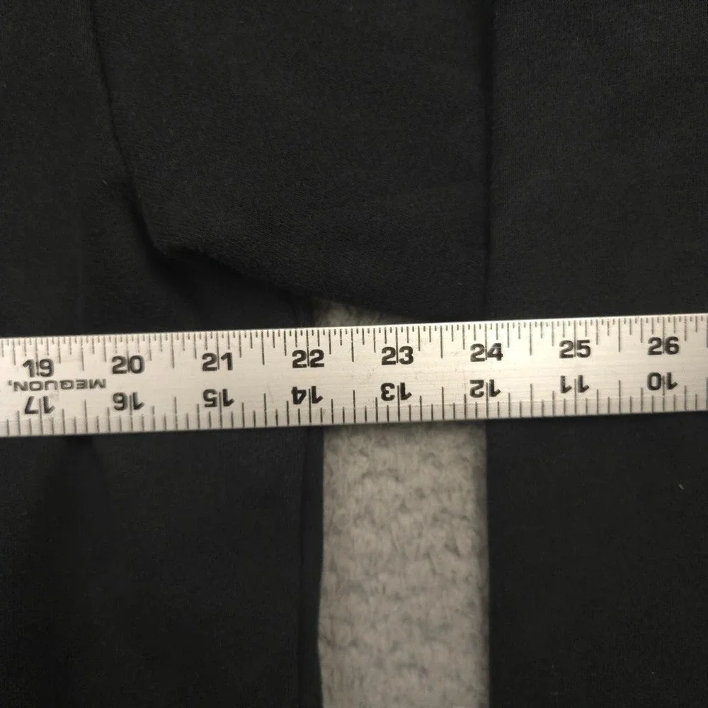 The North Face Hoodie Men M Black Red Logo Berkeley USA Pullover